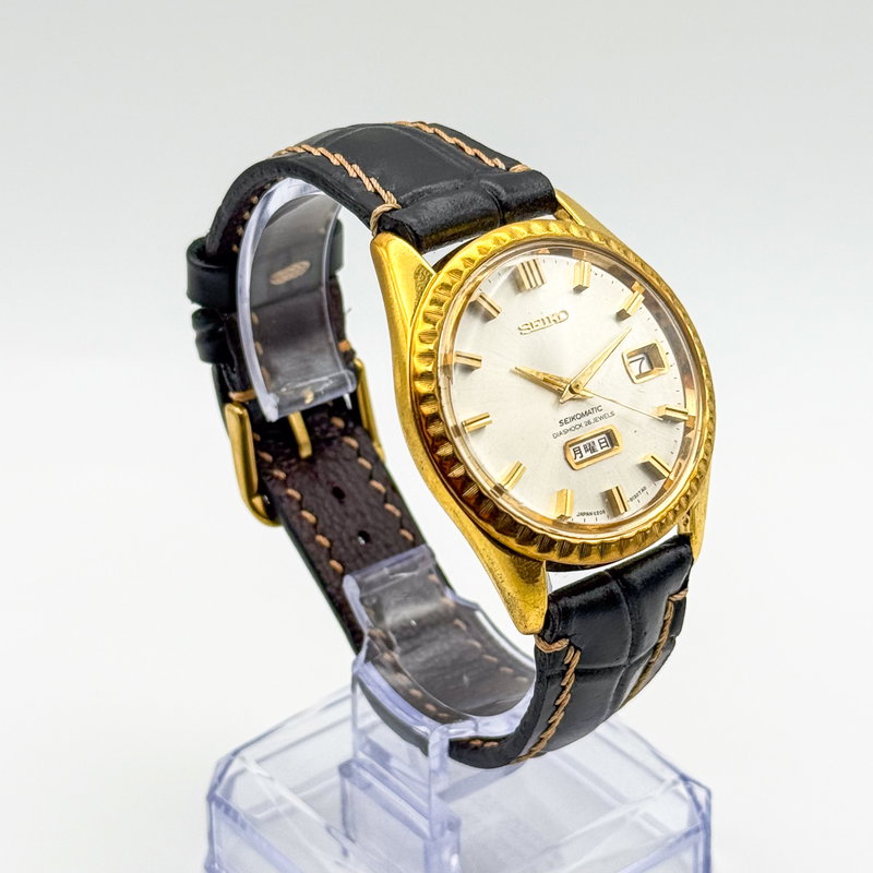 Seiko Seiko - Seikomatic 無声 (Musei) – Voiceless - No reserve price - 6206-8160 - Men - 1966 vintage watch - image 4