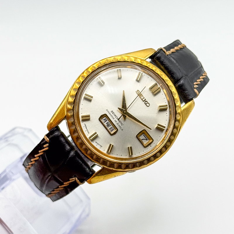 Seiko Seiko - Seikomatic 無声 (Musei) – Voiceless - No reserve price - 6206-8160 - Men - 1966 vintage watch - image 8