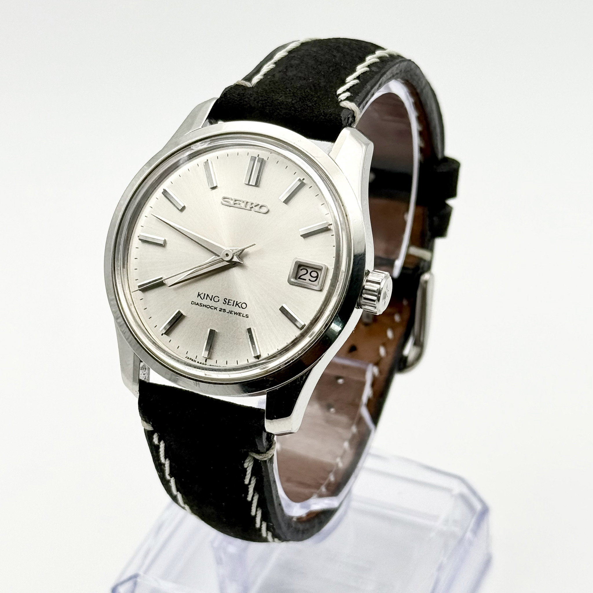 Seiko - King Seiko [Near-Mint] "Serviced" 王華 (Ōka) – Royal Splendor - 4402-8000 - Men - 1965