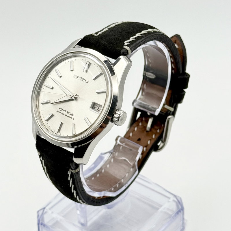 Seiko Seiko - King Seiko [Near-Mint] "Serviced" 王華 (Ōka) – Royal Splendor - 4402-8000 - Men - 1965 vintage watch - image 2