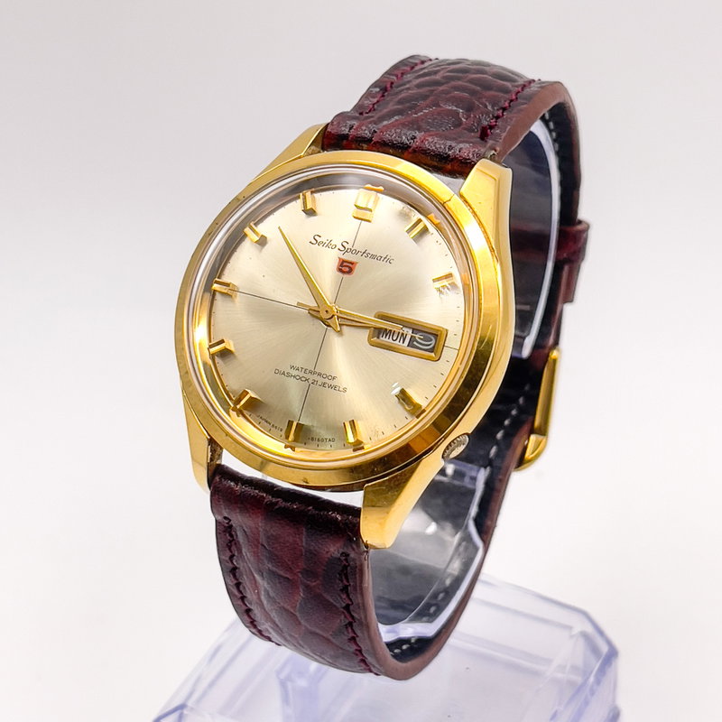 Seiko Seiko - Sportsmatic 5 王鏡 (Ō Kagami) – Royal Mirror - No reserve price - 6619-8110 - Men - 1966 vintage watch - image 1
