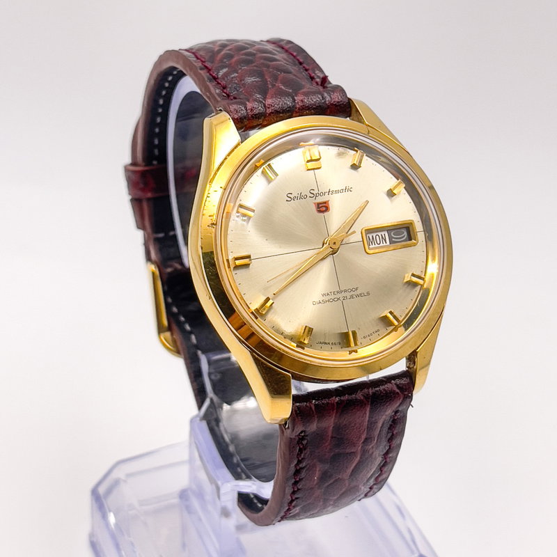 Seiko Seiko - Sportsmatic 5 王鏡 (Ō Kagami) – Royal Mirror - No reserve price - 6619-8110 - Men - 1966 vintage watch - image 2
