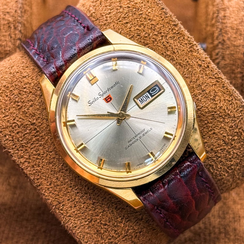 Seiko Seiko - Sportsmatic 5 王鏡 (Ō Kagami) – Royal Mirror - No reserve price - 6619-8110 - Men - 1966 vintage watch - image 8