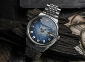 Seiko - LM Special [Near-NOS] "Vivid Blue Textured Sunburst" 歳環 (Saikan) – Circle of Years - No Reserve Price - 5216-6030 - Men - 1973