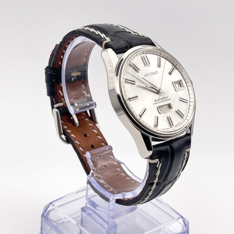 Seiko Seiko - Business-A [Near-Mint] 論紋 (Ronmon) – Pattern of Logic - No Reserve Price - 8346-8030 - Men - 1977 vintage watch - image 4