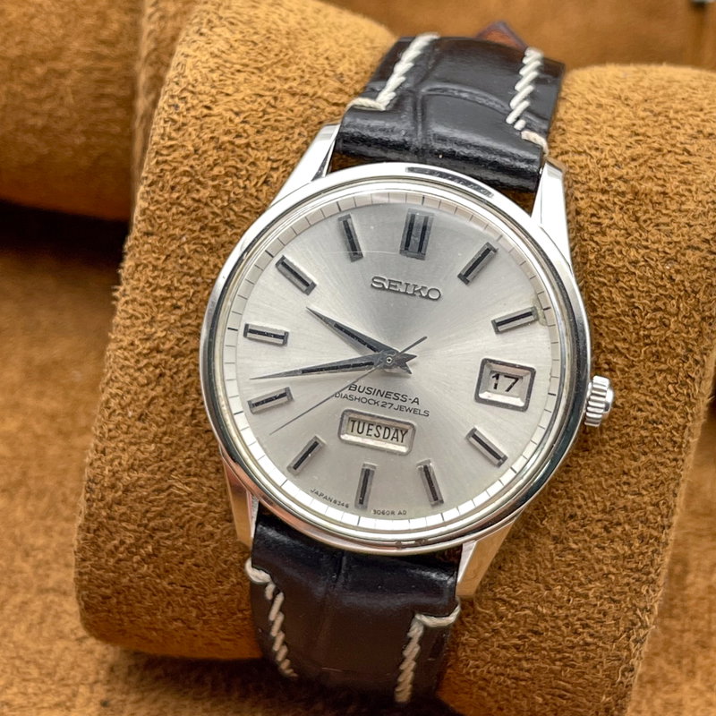 Seiko Seiko - Business-A [Near-Mint] 論紋 (Ronmon) – Pattern of Logic - No Reserve Price - 8346-8030 - Men - 1977 vintage watch - image 14