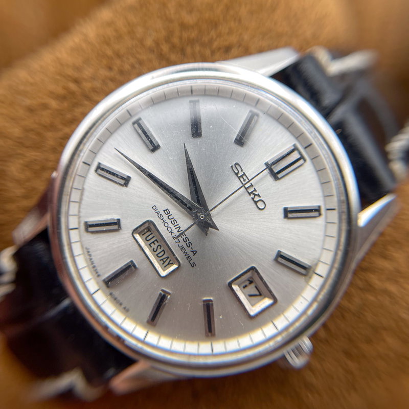 Seiko Seiko - Business-A [Near-Mint] 論紋 (Ronmon) – Pattern of Logic - No Reserve Price - 8346-8030 - Men - 1977 vintage watch - image 18