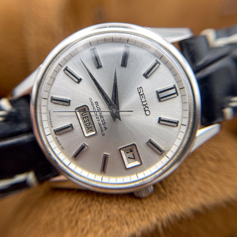 Seiko Seiko - Business-A [Near-Mint] 論紋 (Ronmon) – Pattern of Logic - No Reserve Price - 8346-8030 - Men - 1977 vintage watch - image 21