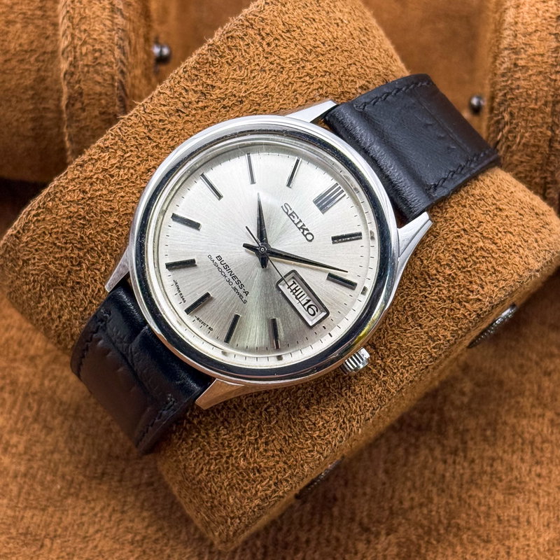 Seiko Seiko - Business-A [Near-Mint] 風花 (Kaza Hana) – Snow in the Wind - No Reserve Price - 8305-8010 - Men - 1965 vintage watch - image 4
