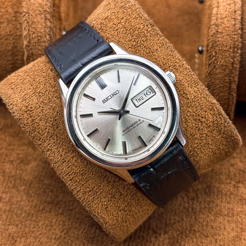 Seiko Seiko - Business-A [Near-Mint] 風花 (Kaza Hana) – Snow in the Wind - No Reserve Price - 8305-8010 - Men - 1965 vintage watch - image 5