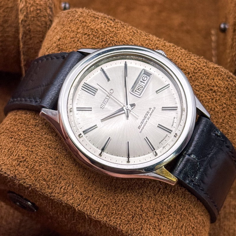 Seiko Seiko - Business-A [Near-Mint] 風花 (Kaza Hana) – Snow in the Wind - No Reserve Price - 8305-8010 - Men - 1965 vintage watch - image 2