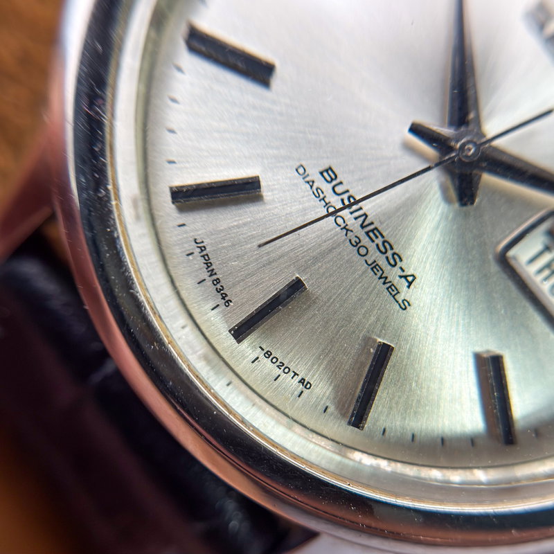 Seiko Seiko - Business-A [Near-Mint] 風花 (Kaza Hana) – Snow in the Wind - No Reserve Price - 8305-8010 - Men - 1965 vintage watch - image 9