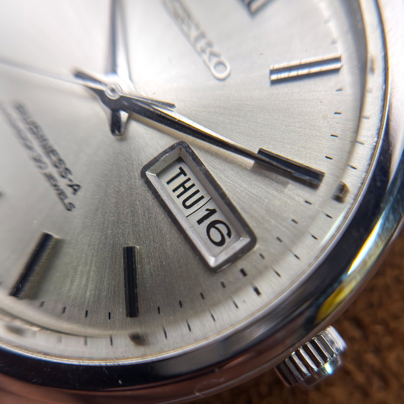 Seiko Seiko - Business-A [Near-Mint] 風花 (Kaza Hana) – Snow in the Wind - No Reserve Price - 8305-8010 - Men - 1965 vintage watch - image 10