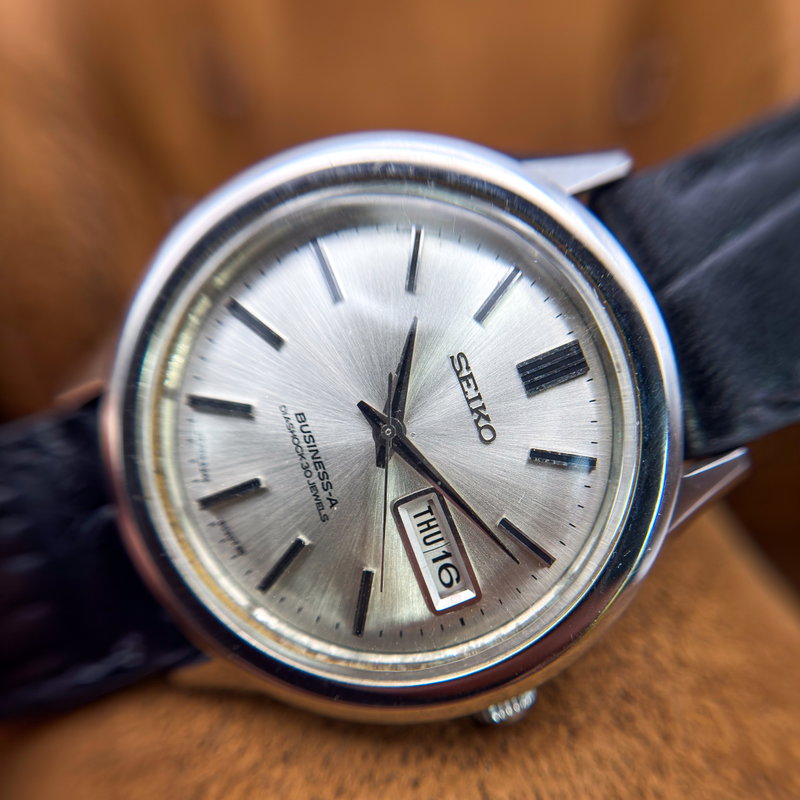 Seiko Seiko - Business-A [Near-Mint] 風花 (Kaza Hana) – Snow in the Wind - No Reserve Price - 8305-8010 - Men - 1965 vintage watch - image 12