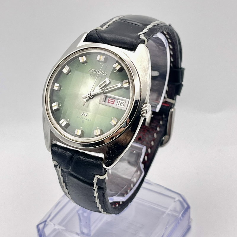 Seiko Seiko - Lord Matic "Green Sunburst" 紳静 (Shinsei) – Gentleman’s Silence - No reserve price - 5606-7230 - Men - 1972 vintage watch - image 18