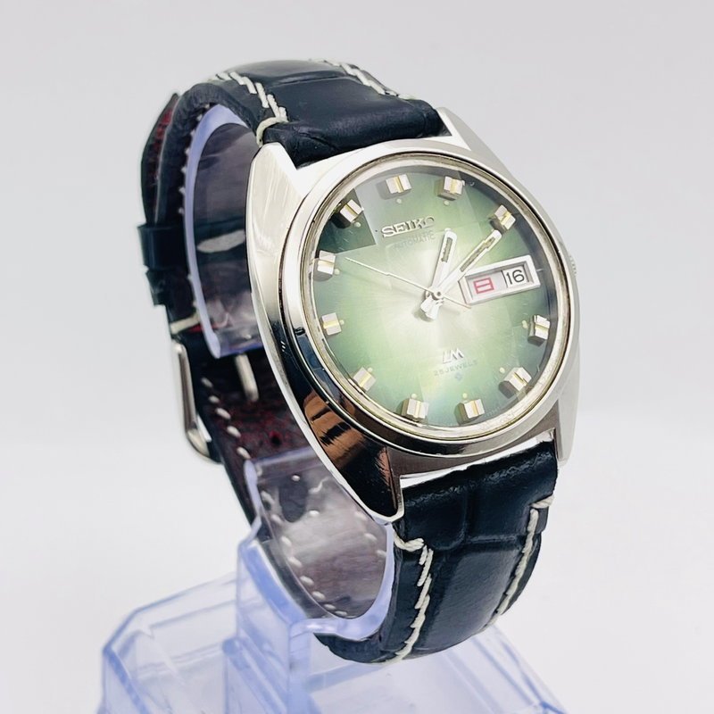 Seiko Seiko - Lord Matic "Green Sunburst" 紳静 (Shinsei) – Gentleman’s Silence - No reserve price - 5606-7230 - Men - 1972 vintage watch - image 20