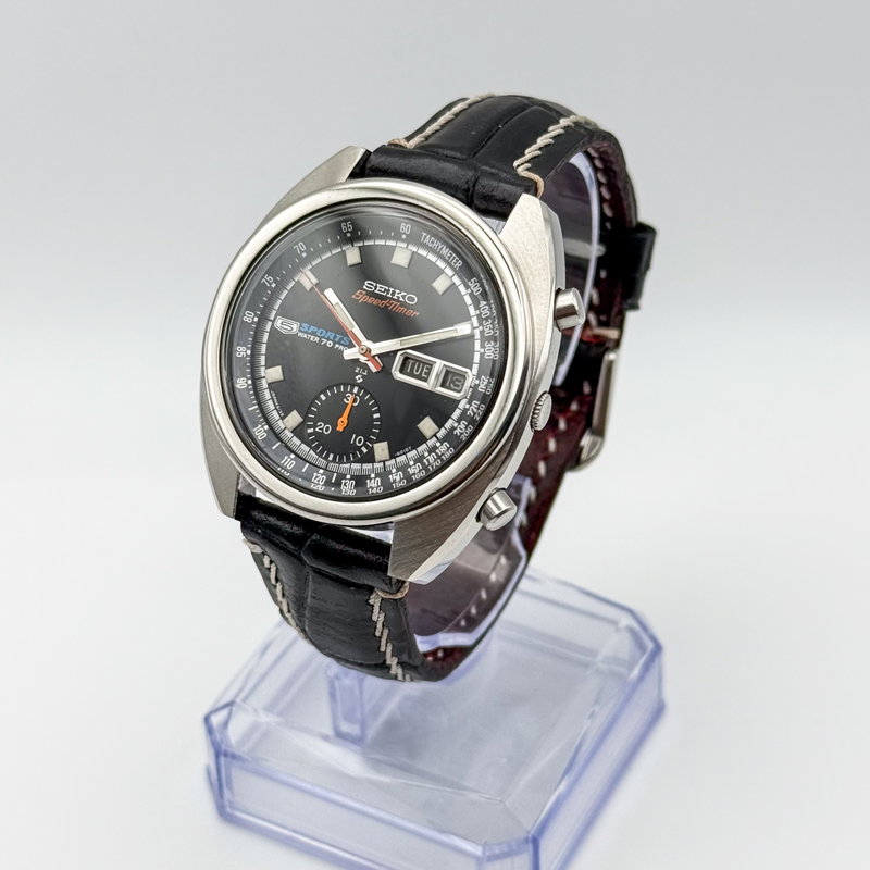 Seiko Seiko - 5 Sports Speedtimer Chronograph - No reserve price - 6139-6011 - Men - 1970 vintage watch - image 10