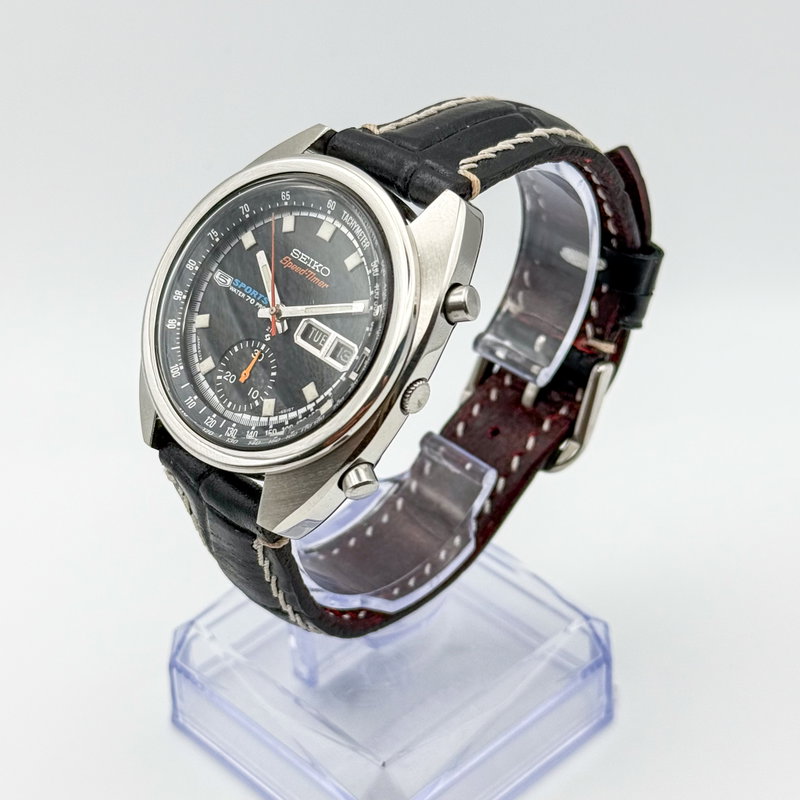 Seiko Seiko - 5 Sports Speedtimer Chronograph - No reserve price - 6139-6011 - Men - 1970 vintage watch - image 11