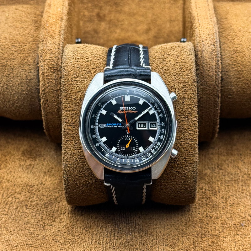 Seiko Seiko - 5 Sports Speedtimer Chronograph - No reserve price - 6139-6011 - Men - 1970 vintage watch - image 21