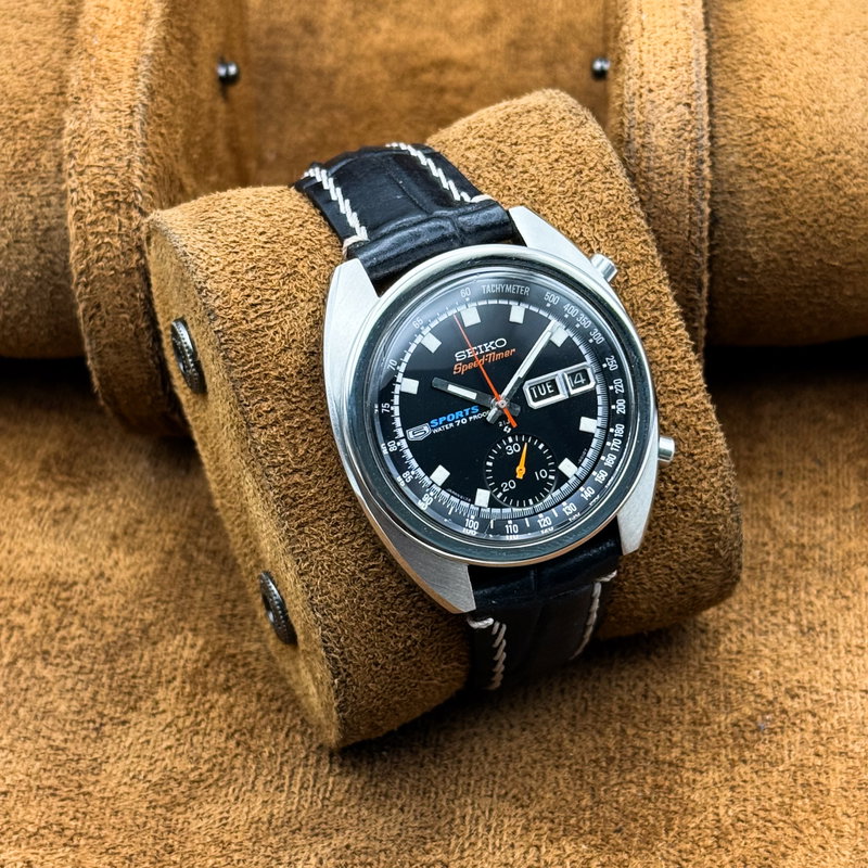 Seiko Seiko - 5 Sports Speedtimer Chronograph - No reserve price - 6139-6011 - Men - 1970 vintage watch - image 23