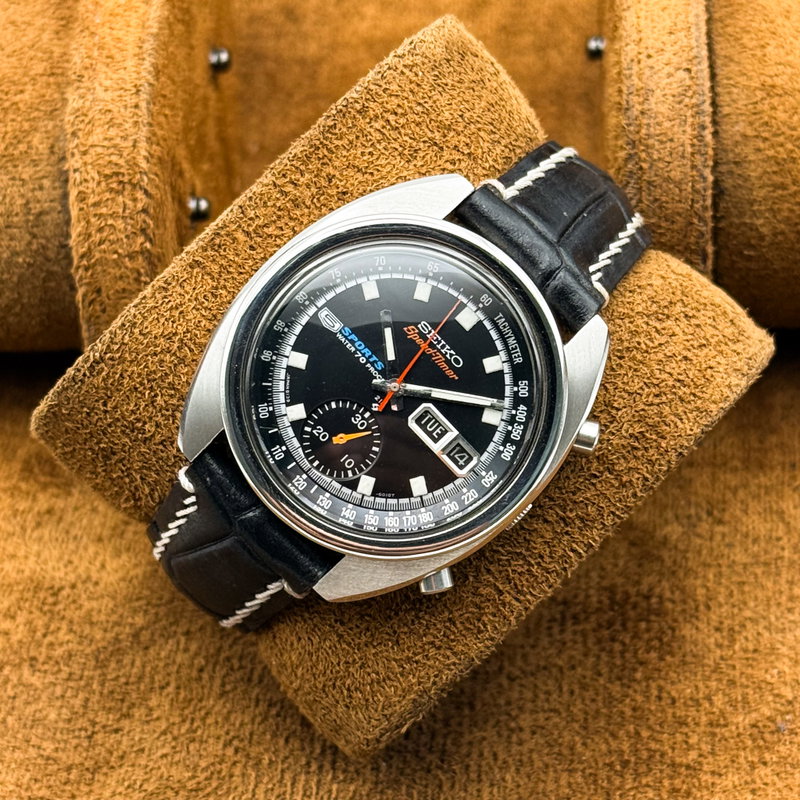 Seiko Seiko - 5 Sports Speedtimer Chronograph - No reserve price - 6139-6011 - Men - 1970 vintage watch - image 25