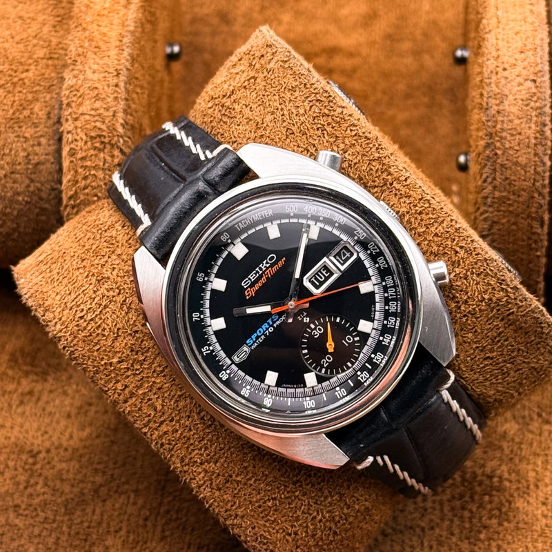 Seiko Seiko - 5 Sports Speedtimer Chronograph - No reserve price - 6139-6011 - Men - 1970 vintage watch - image 26