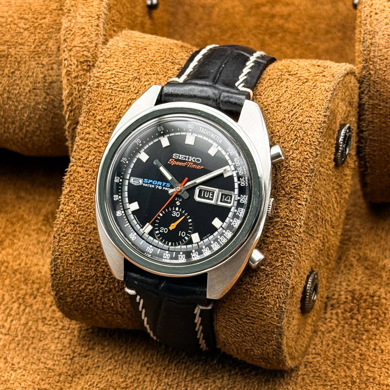 Seiko Seiko - 5 Sports Speedtimer Chronograph - No reserve price - 6139-6011 - Men - 1970 vintage watch - image 28