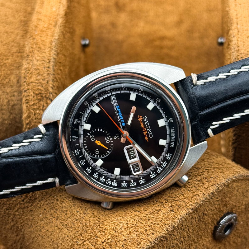 Seiko Seiko - 5 Sports Speedtimer Chronograph - No reserve price - 6139-6011 - Men - 1970 vintage watch - image 33