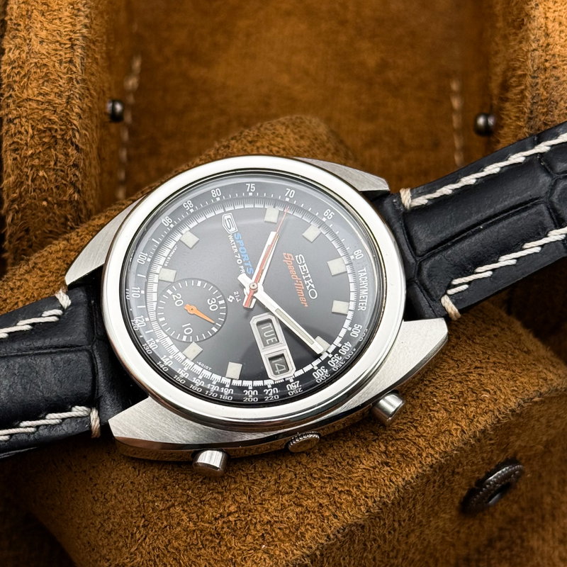 Seiko Seiko - 5 Sports Speedtimer Chronograph - No reserve price - 6139-6011 - Men - 1970 vintage watch - image 34