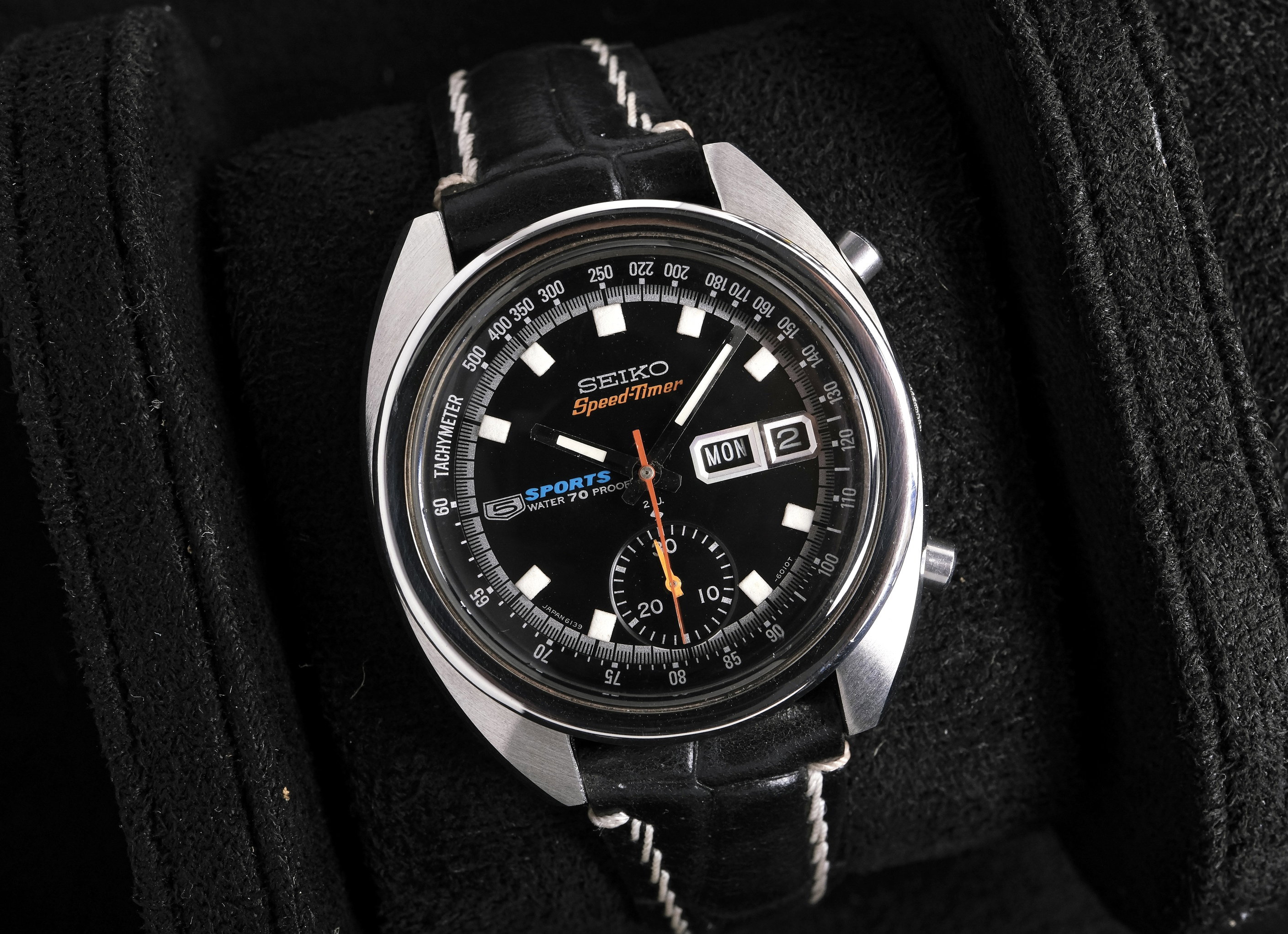 Seiko - 5 Sports Speedtimer Chronograph - No reserve price - 6139-6011 - Men - 1970