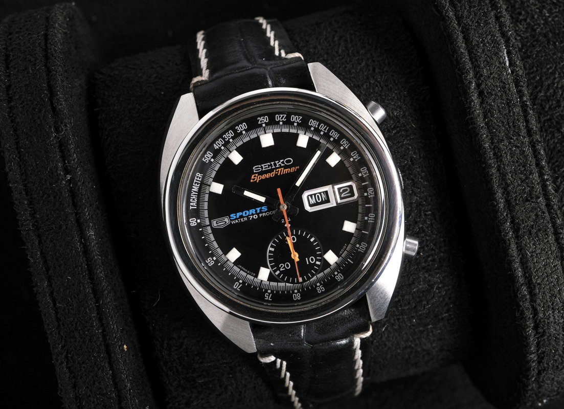 Seiko Seiko - 5 Sports Speedtimer Chronograph - No reserve price - 6139-6011 - Men - 1970 vintage watch - image 1