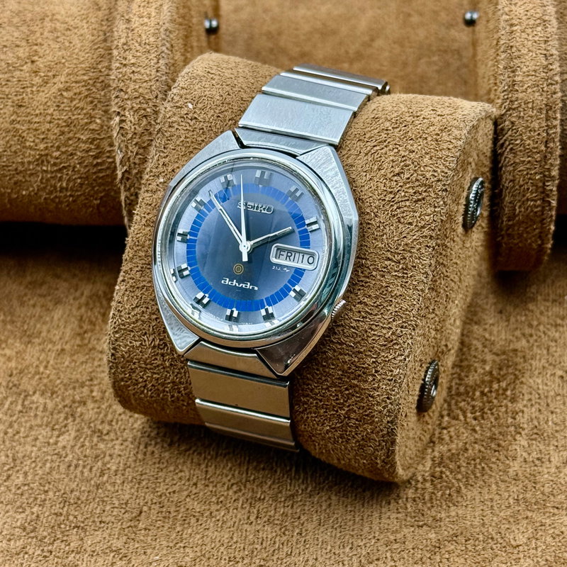Seiko Seiko - Advan 青嵐 (Ao Arashi) – Blue Storm - No Reserve Price - 7019-7150 - Men - 1972 vintage watch - image 8