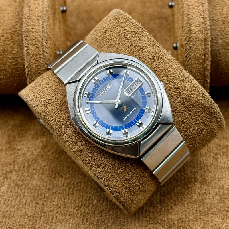 Seiko Seiko - Advan 青嵐 (Ao Arashi) – Blue Storm - No Reserve Price - 7019-7150 - Men - 1972 vintage watch - image 10