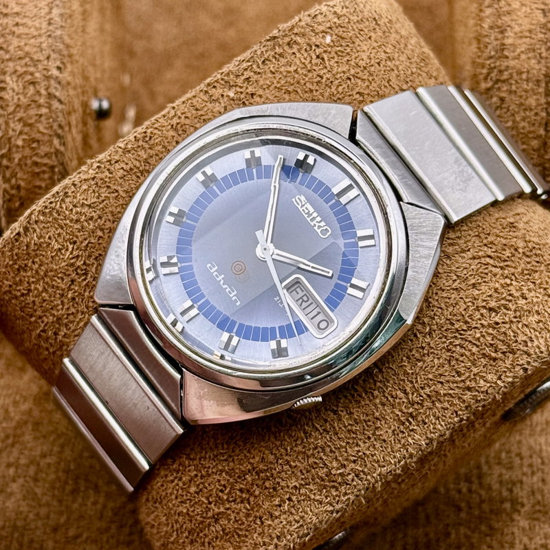 Seiko Seiko - Advan 青嵐 (Ao Arashi) – Blue Storm - No Reserve Price - 7019-7150 - Men - 1972 vintage watch - image 11