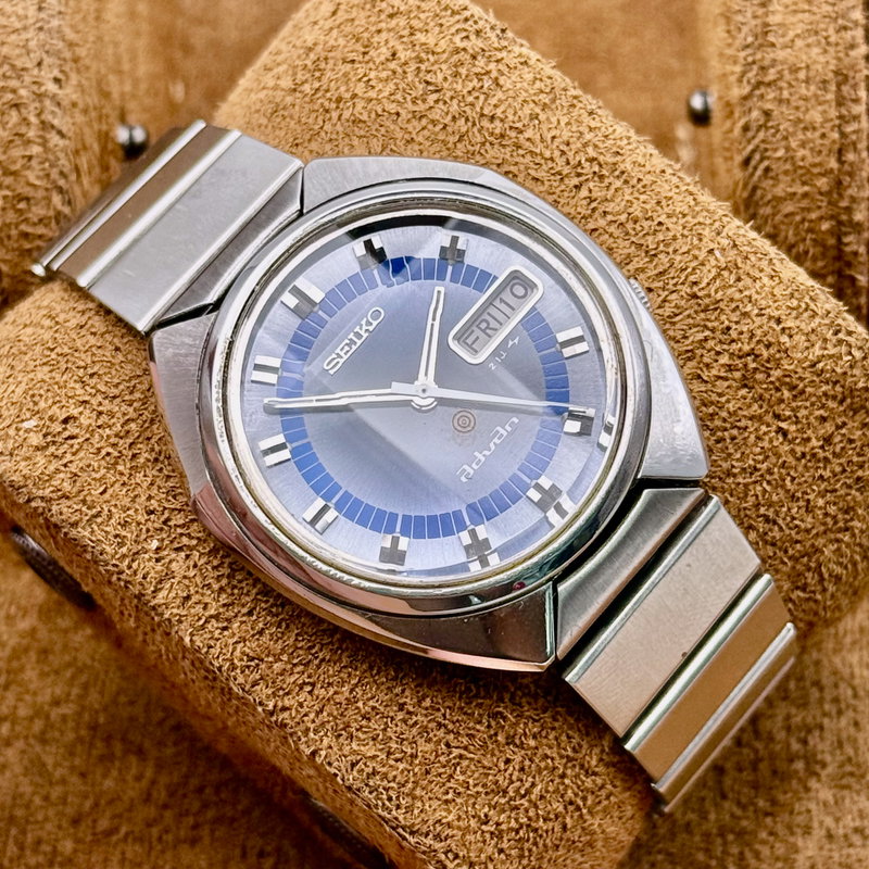 Seiko Seiko - Advan 青嵐 (Ao Arashi) – Blue Storm - No Reserve Price - 7019-7150 - Men - 1972 vintage watch - image 12