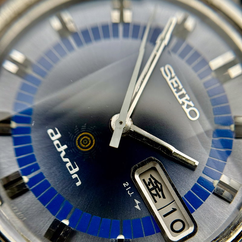 Seiko Seiko - Advan 青嵐 (Ao Arashi) – Blue Storm - No Reserve Price - 7019-7150 - Men - 1972 vintage watch - image 14