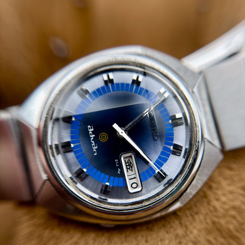 Seiko Seiko - Advan 青嵐 (Ao Arashi) – Blue Storm - No Reserve Price - 7019-7150 - Men - 1972 vintage watch - image 18