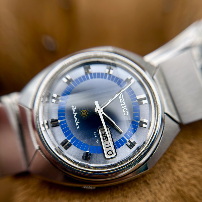 Seiko Seiko - Advan 青嵐 (Ao Arashi) – Blue Storm - No Reserve Price - 7019-7150 - Men - 1972 vintage watch - image 19