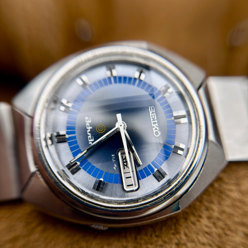 Seiko Seiko - Advan 青嵐 (Ao Arashi) – Blue Storm - No Reserve Price - 7019-7150 - Men - 1972 vintage watch - image 25