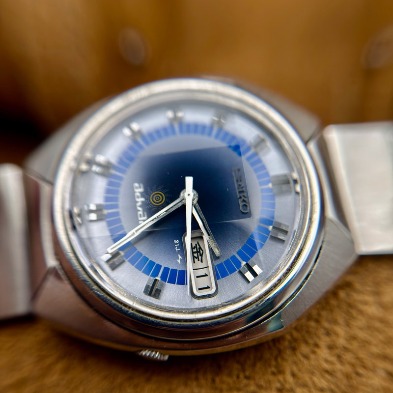Seiko Seiko - Advan 青嵐 (Ao Arashi) – Blue Storm - No Reserve Price - 7019-7150 - Men - 1972 vintage watch - image 26