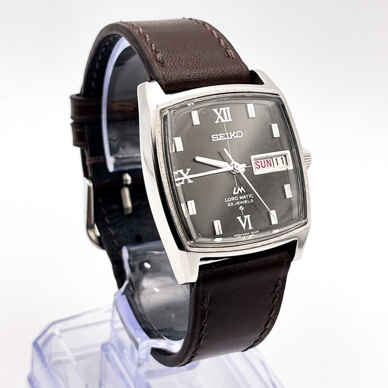 Seiko Seiko - Lord Matic 黒月 (Kokuzuki) – Black Moon - No reserve price - 5606-5000 - Men - 1971 vintage watch - image 2