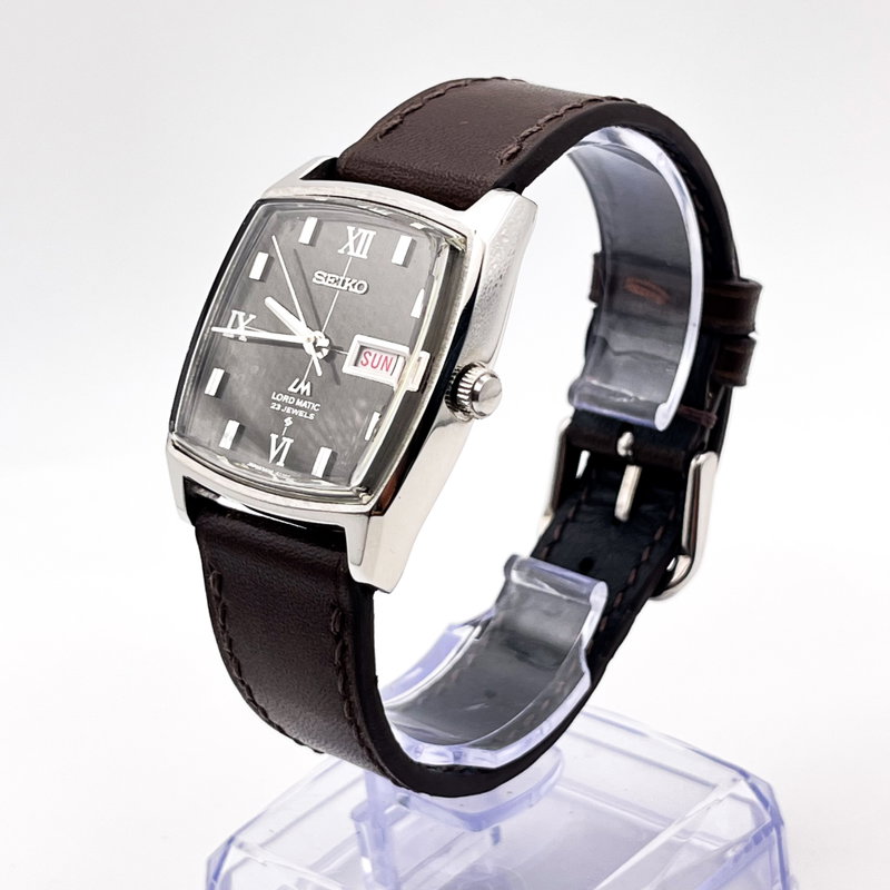 Seiko Seiko - Lord Matic 黒月 (Kokuzuki) – Black Moon - No reserve price - 5606-5000 - Men - 1971 vintage watch - image 15
