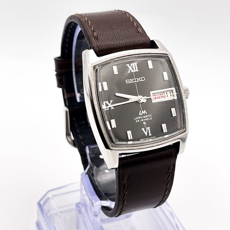 Seiko Seiko - Lord Matic 黒月 (Kokuzuki) – Black Moon - No reserve price - 5606-5000 - Men - 1971 vintage watch - image 16