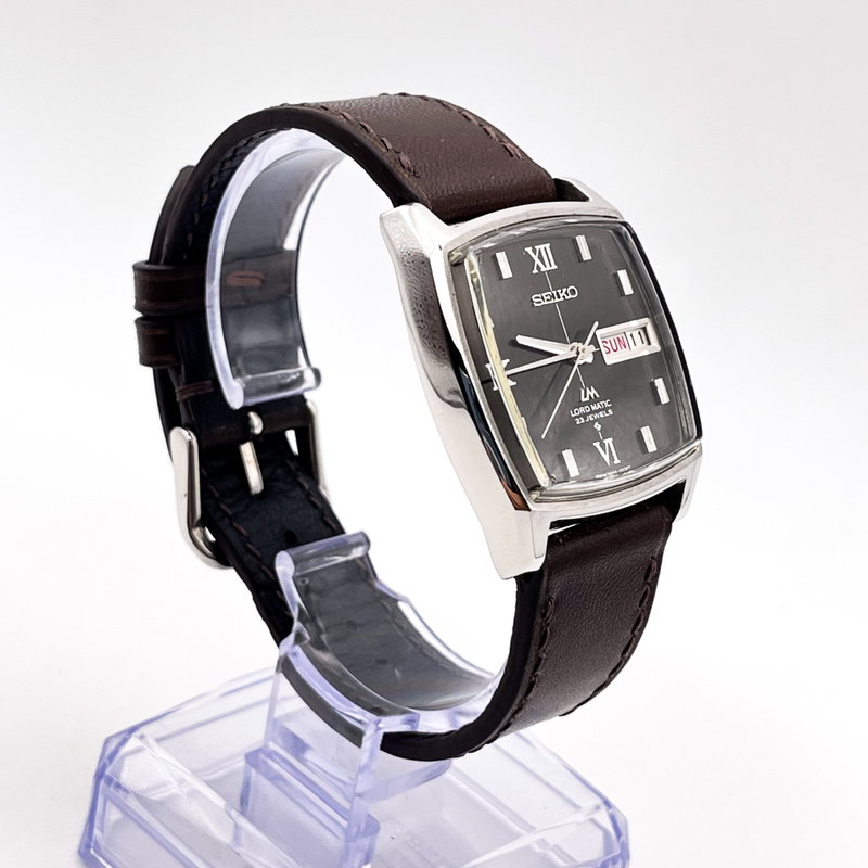 Seiko Seiko - Lord Matic 黒月 (Kokuzuki) – Black Moon - No reserve price - 5606-5000 - Men - 1971 vintage watch - image 17