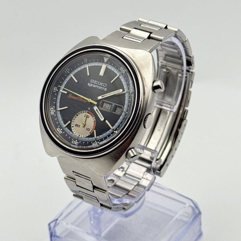 Seiko Seiko - Seiko 5 Sports "Speedtimer" Chronograph - 6139-7020 - Men - 1971 vintage watch - image 7