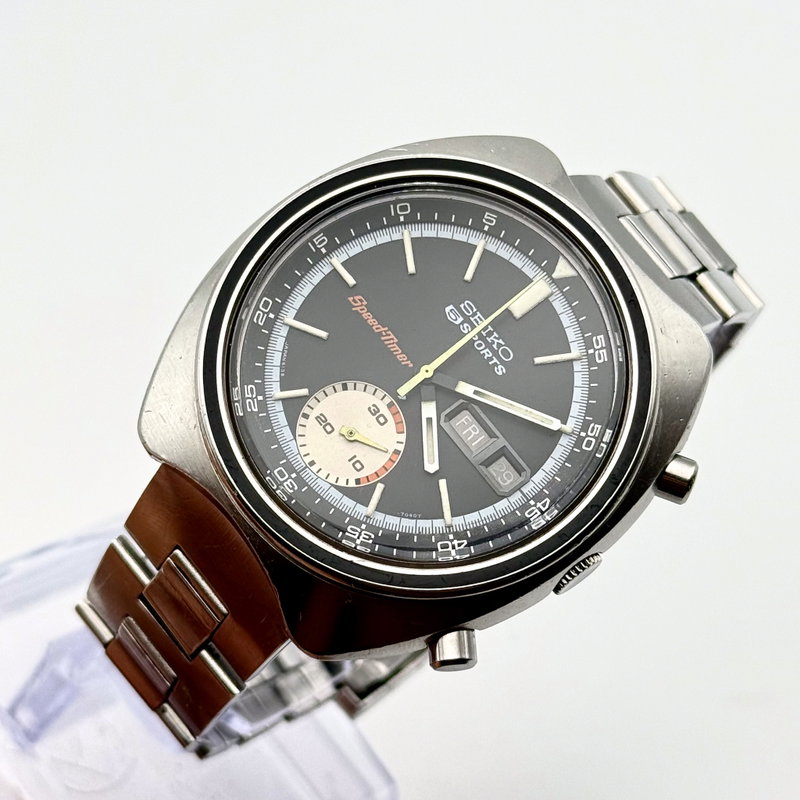 Seiko Seiko - Seiko 5 Sports "Speedtimer" Chronograph - 6139-7020 - Men - 1971 vintage watch - image 8