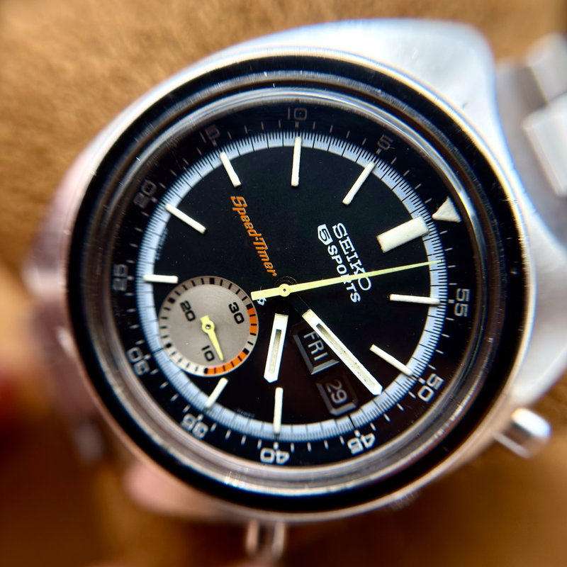 Seiko Seiko - Seiko 5 Sports "Speedtimer" Chronograph - 6139-7020 - Men - 1971 vintage watch - image 9