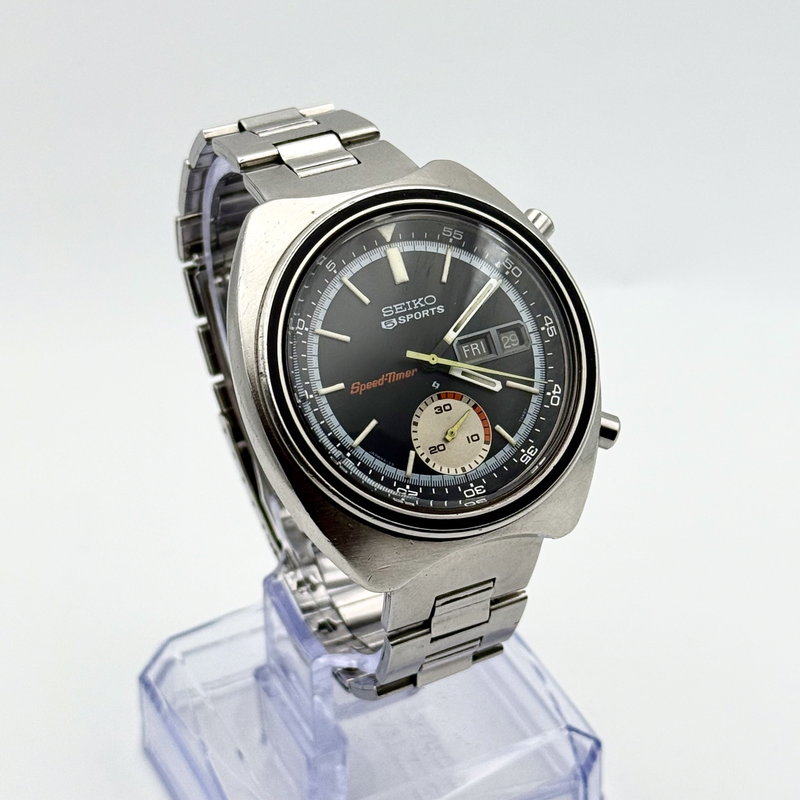 Seiko Seiko - Seiko 5 Sports "Speedtimer" Chronograph - 6139-7020 - Men - 1971 vintage watch - image 16