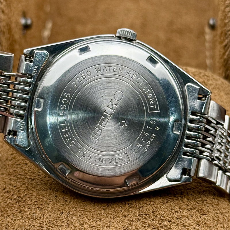 Seiko Seiko - Lord Matic "Green Starburst Dial" 褪影 (Tai’ei) – Faded Shadow - No Reserve Price - 5606-7260 - Men - 1972 vintage watch - image 17