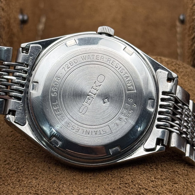Seiko Seiko - Lord Matic "Green Starburst Dial" 褪影 (Tai’ei) – Faded Shadow - No Reserve Price - 5606-7260 - Men - 1972 vintage watch - image 18